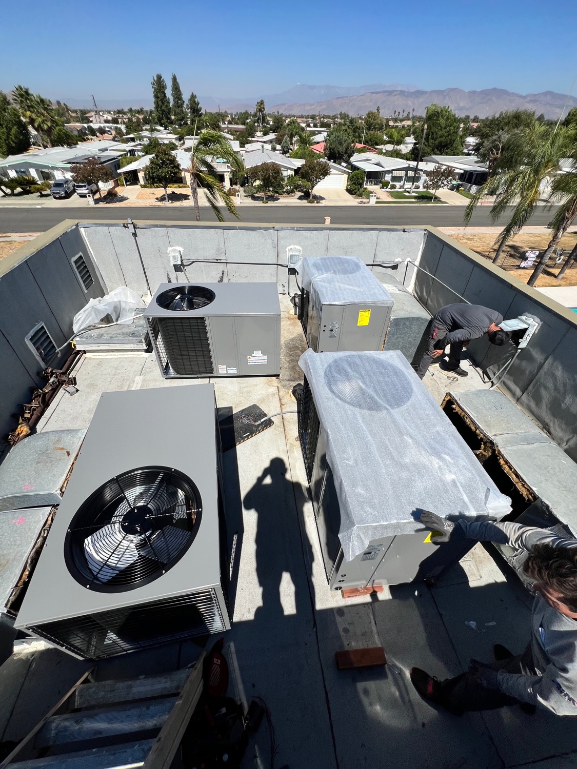 AIM Mechanical HVAC before and after project in San Diego County, photo 3